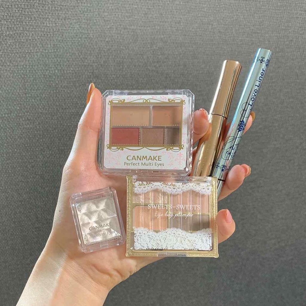 ジュエルスターアイズ/キャンメイク/ジェル・クリームアイシャドウを使ったクチコミ（3枚目）