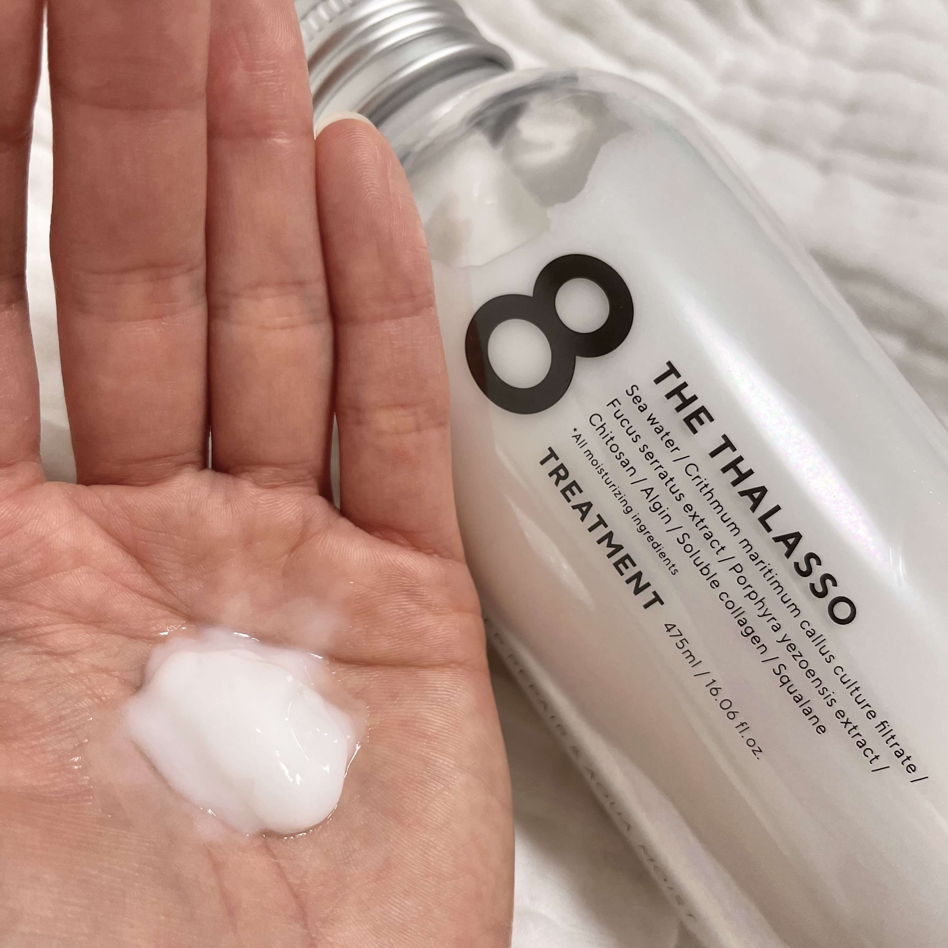 [旧商品]クレンジングリペア＆モイスト 美容液シャンプー／ディープリペア＆アクアモイスト 美容液トリートメント シャンプー/エイトザタラソ/市販シャンプーを使ったクチコミ（3枚目）