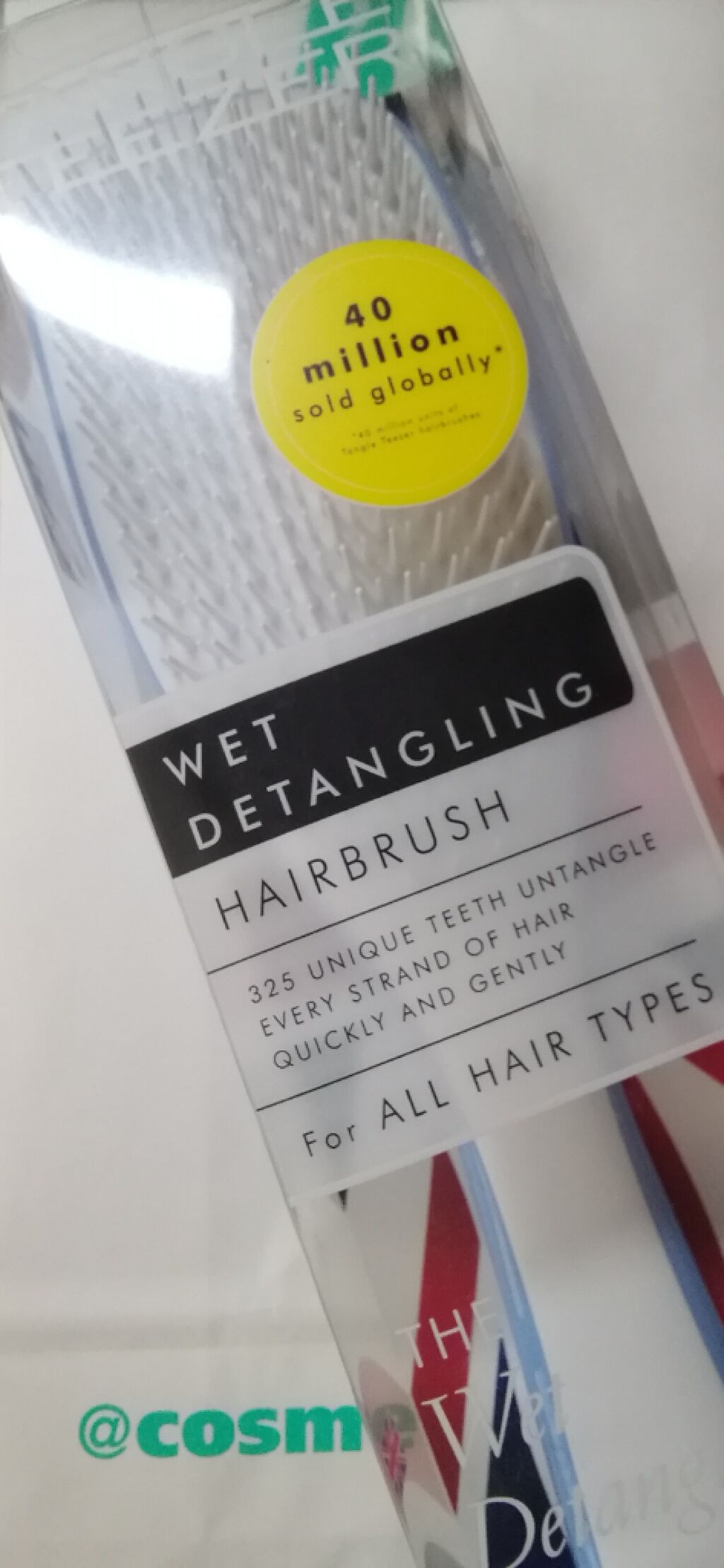 タングルティーザー ザ・アルティメットディタングラー/TANGLE TEEZER/ヘアブラシを使ったクチコミ(1枚目)