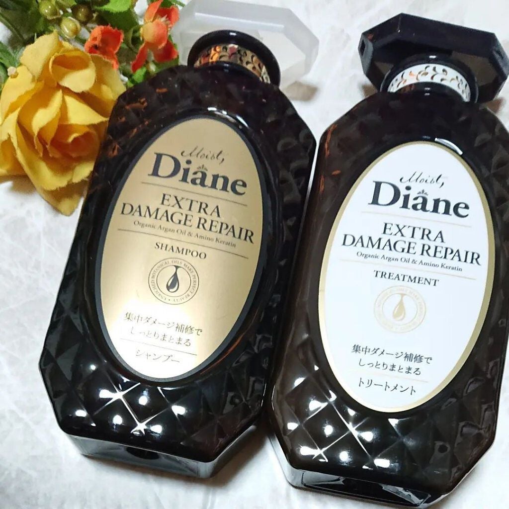 パーフェクトビューティ モイストダイアン エクストラダメージリペア シャンプー/トリートメント/ダイアン/市販シャンプーを使ったクチコミ(2枚目)