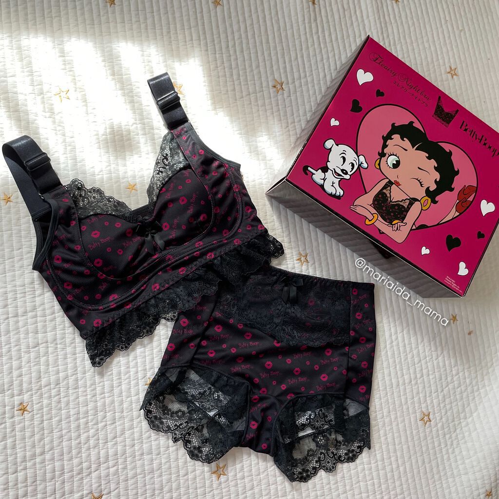 エアリーナイトブラ ベティーコラボ/エアリーナイトブラ/ナイトブラを使ったクチコミ（2枚目）