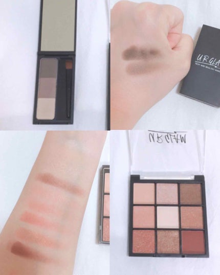 UR GLAM BLOOMING EYE COLOR PALETTE/U R GLAM/アイシャドウパレットを使ったクチコミ(2枚目)