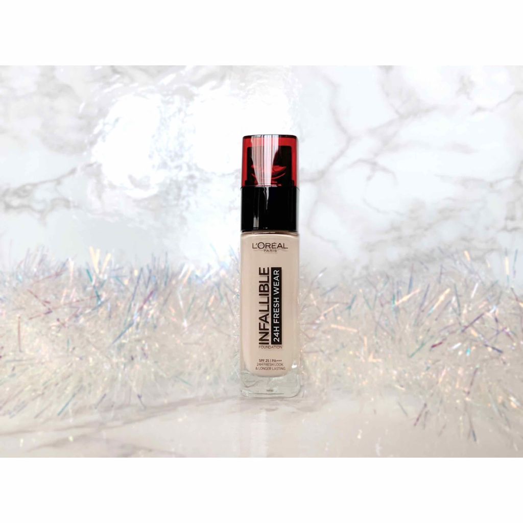 インファリブル フレッシュウェア ファンデーション/ロレアル パリ/リキッドファンデーションを使ったクチコミ（1枚目）