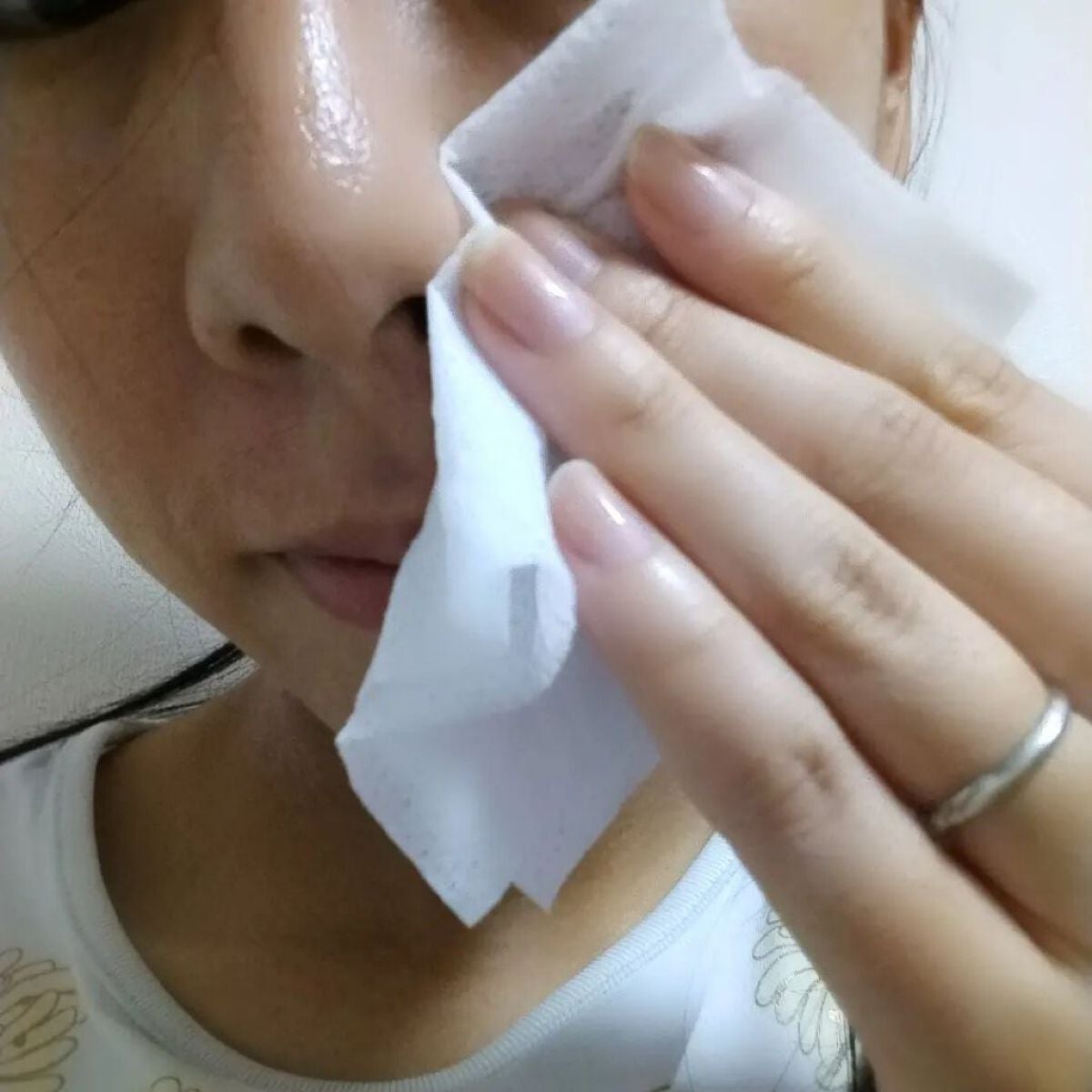 ビオレメイクの上からうるピタ肌持続シート/ビオレ/フェイスシートを使ったクチコミ(6枚目)
