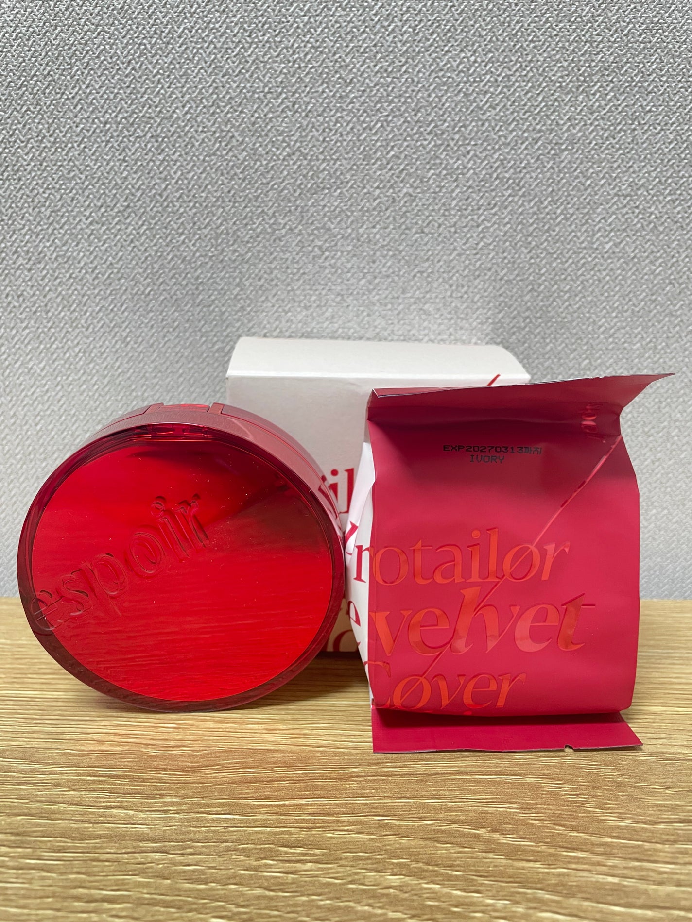 プロテーラービーベルベットカバークッション/espoir/クッションファンデーションを使ったクチコミ(1枚目)