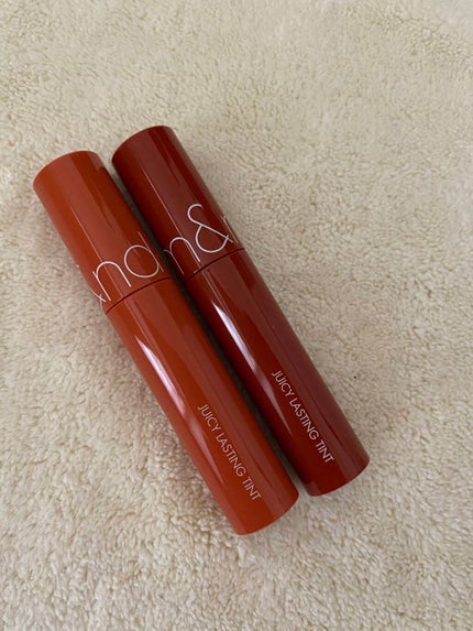 ジューシーラスティングティント/rom&nd/リップティントを使ったクチコミ(2枚目)