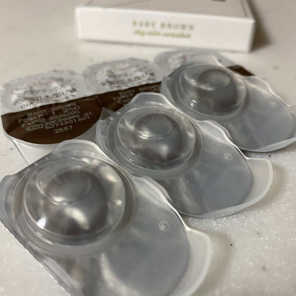 Chu's me 1day/Chu's me/ワンデー(1DAY)カラコンを使ったクチコミ(3枚目)