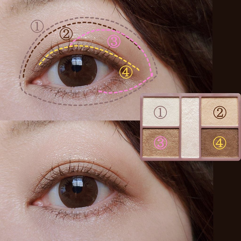 クイックラッシュカーラー ロングマスカラ/キャンメイク/マスカラを使ったクチコミ(4枚目)