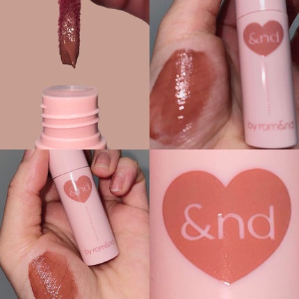 アンドバイロムアンド グラッシーボムティント/&nd by rom&nd/リップティントを使ったクチコミ(5枚目)