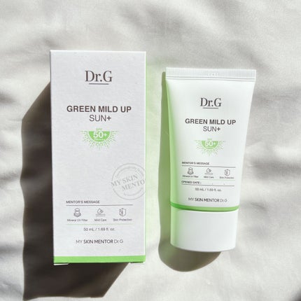 グリーンマイルドアップサンプラス/Dr.G/日焼け止めクリームを使ったクチコミ(2枚目)