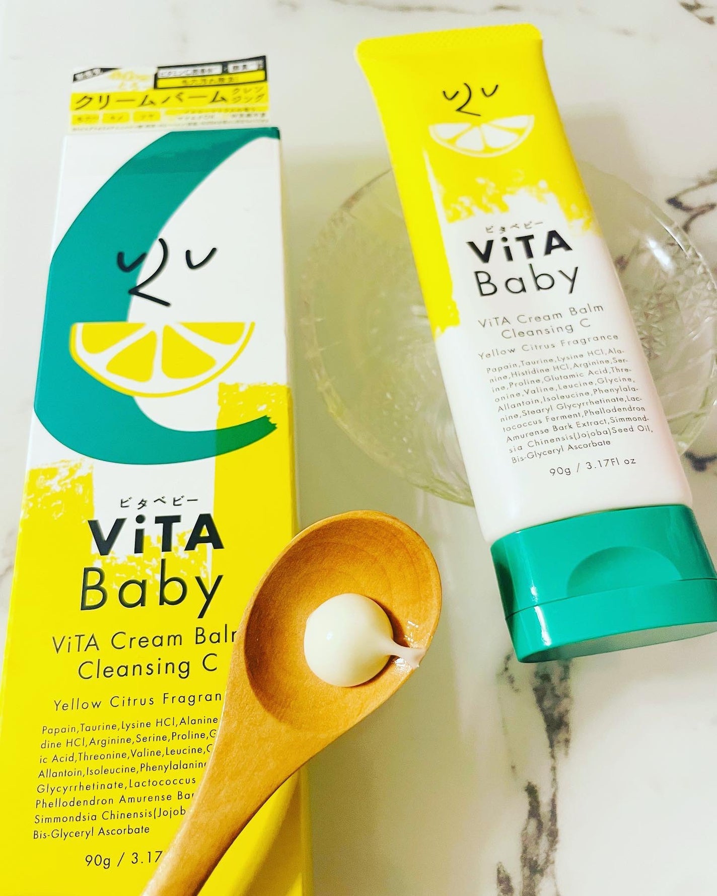 ViTAクリームバームクレンジングC/ViTABaby/クレンジングバームを使ったクチコミ(2枚目)