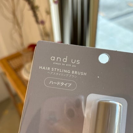ヘアスタイリングブラシ/and us/その他スタイリングを使ったクチコミ(5枚目)
