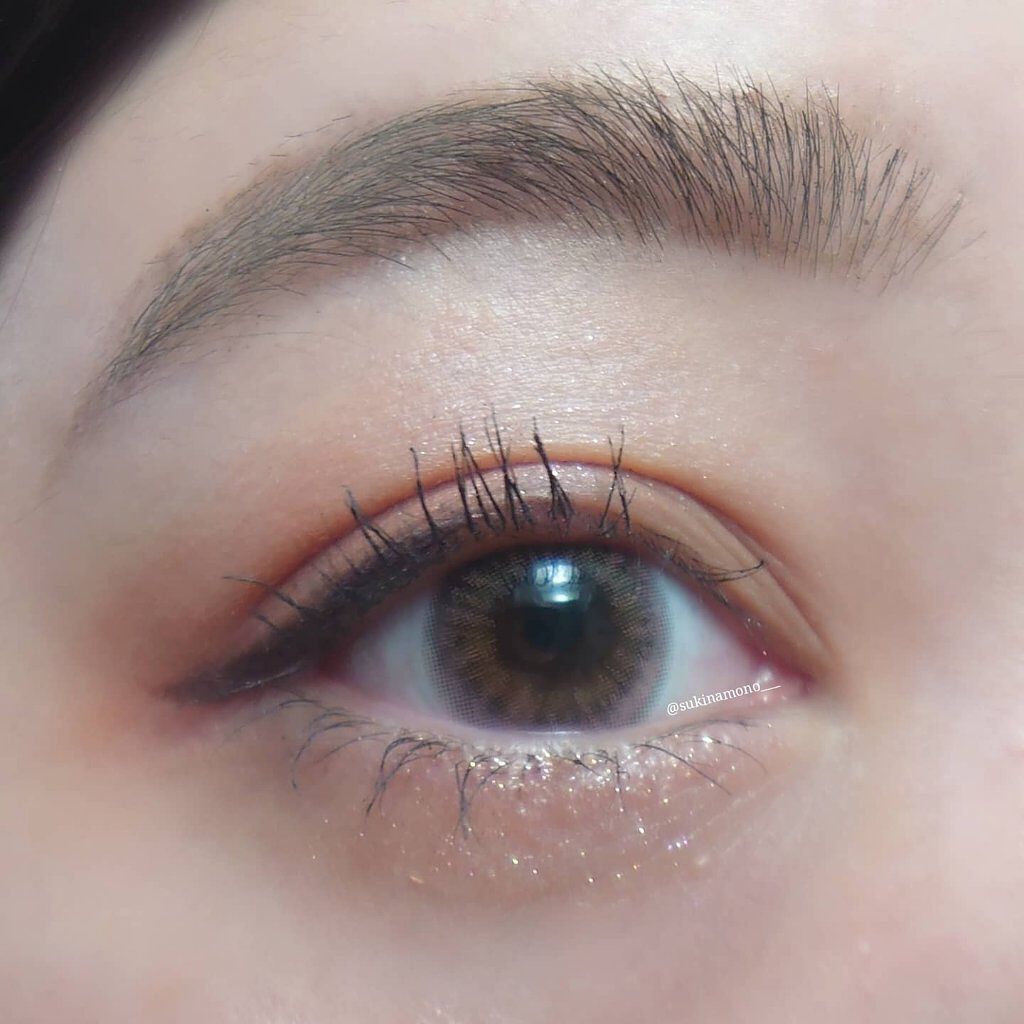 LIL MOON 1month フラミンゴ/LILMOON/１ヶ月（１MONTH）カラコンを使ったクチコミ（2枚目）