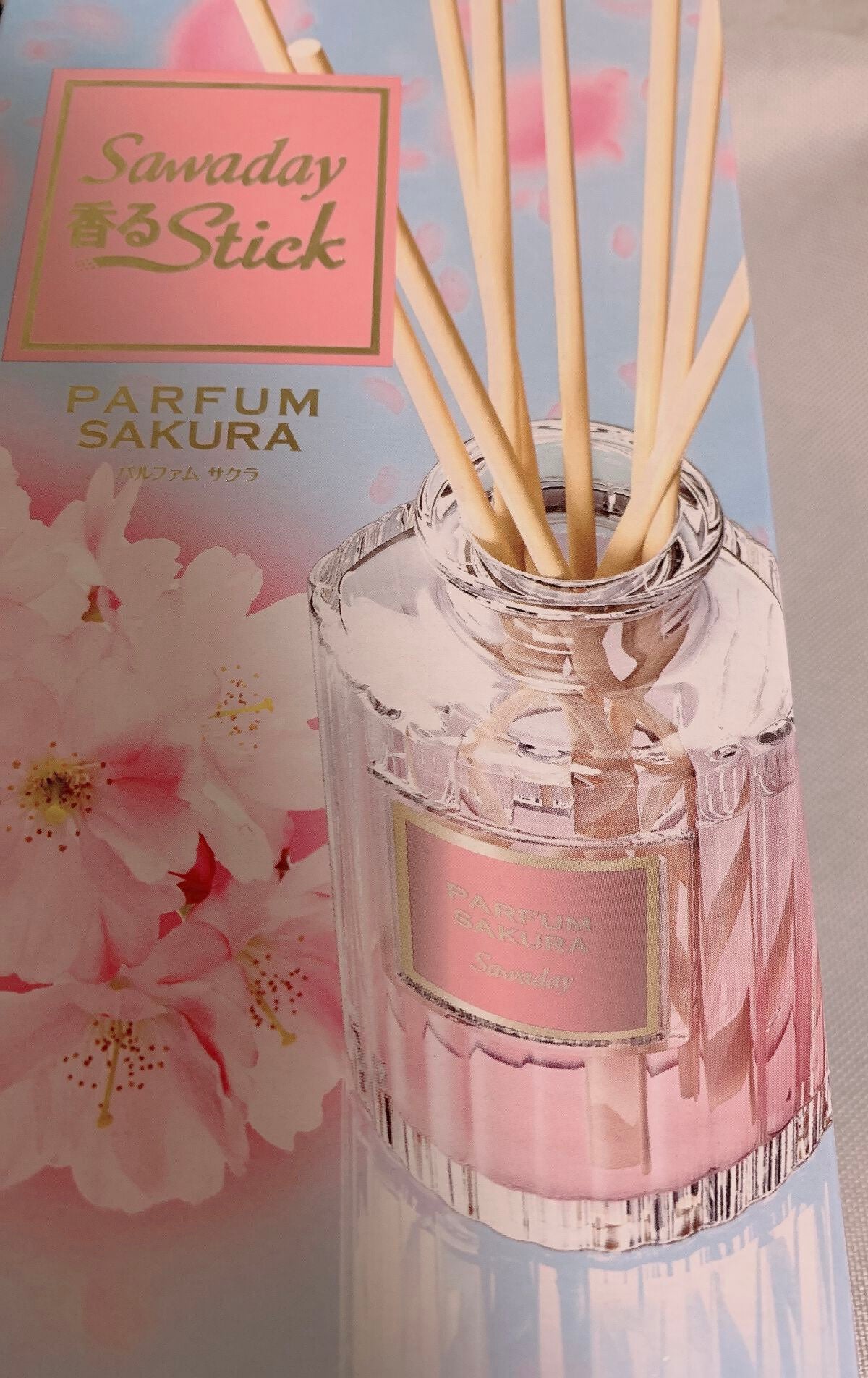 Sawaday香るstick PARFUM SAKURA/小林製薬/その他を使ったクチコミ(1枚目)