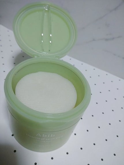 ドクダミカーミングタッチスポットパッド/Abib /トナーパッドを使ったクチコミ(2枚目)