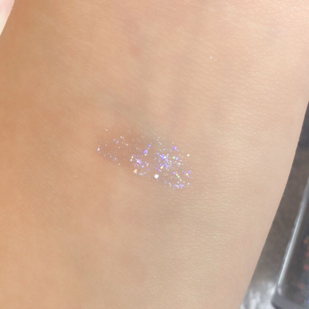 リキッド グリッター シャドウ/rom&nd/グリッターを使ったクチコミ（3枚目）