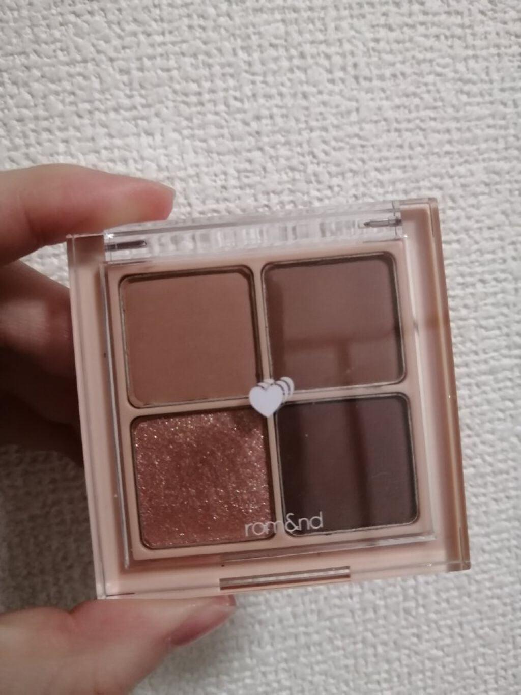 ベターザンアイズ/rom&nd/アイシャドウパレットを使ったクチコミ(2枚目)