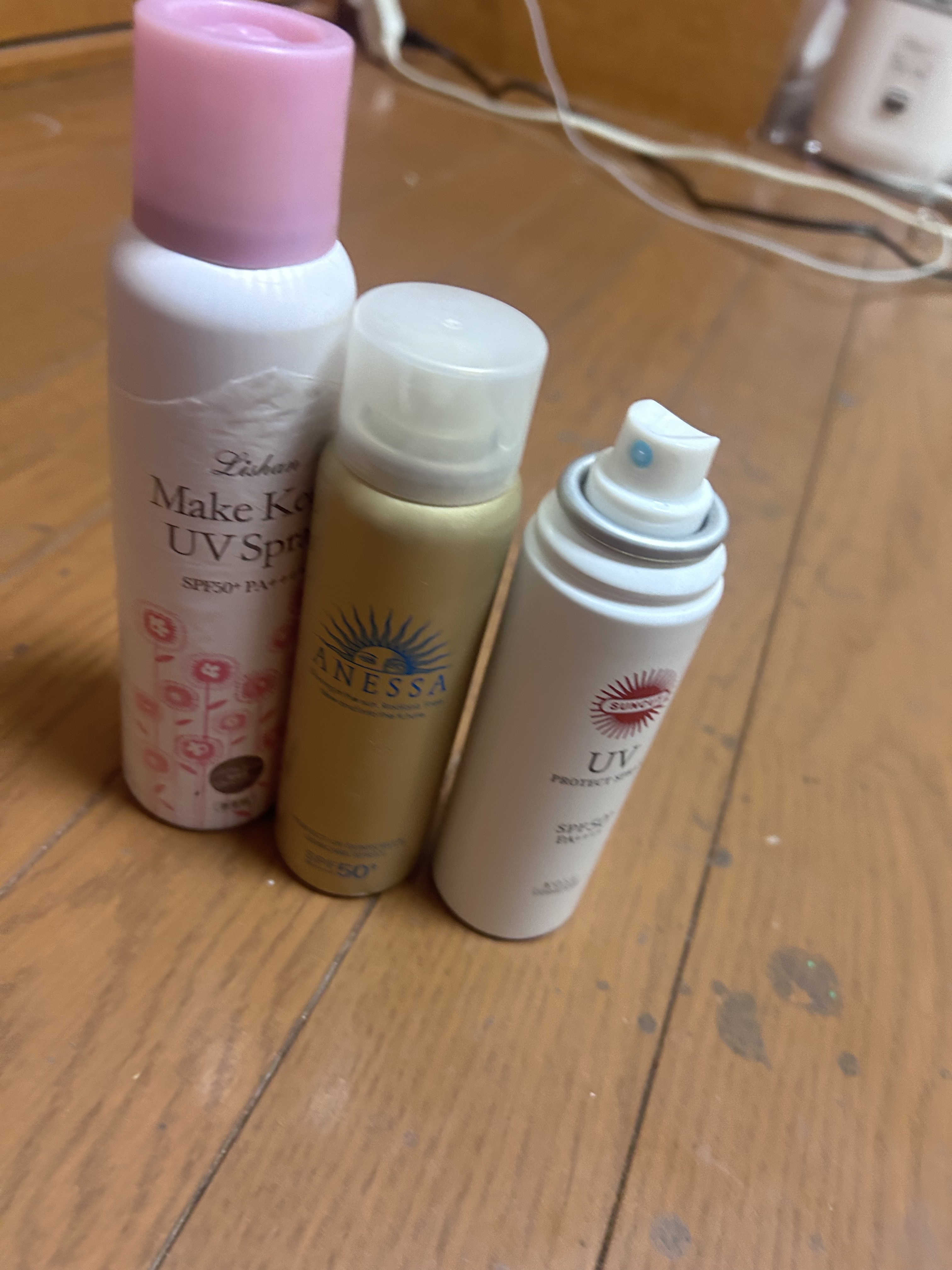 メイクキープUVスプレー/リシャン/日焼け止めミスト・スプレーを使ったクチコミ（1枚目）