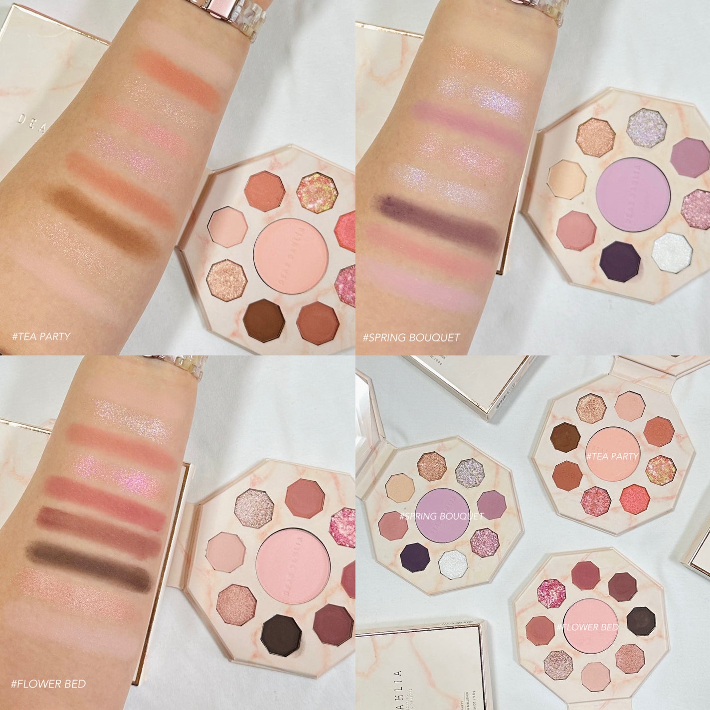 ブルーミング エディション パラダイス デュアル パレット ブラッシャー デュオ/DEAR DAHLIA/単色アイシャドウを使ったクチコミ(7枚目)