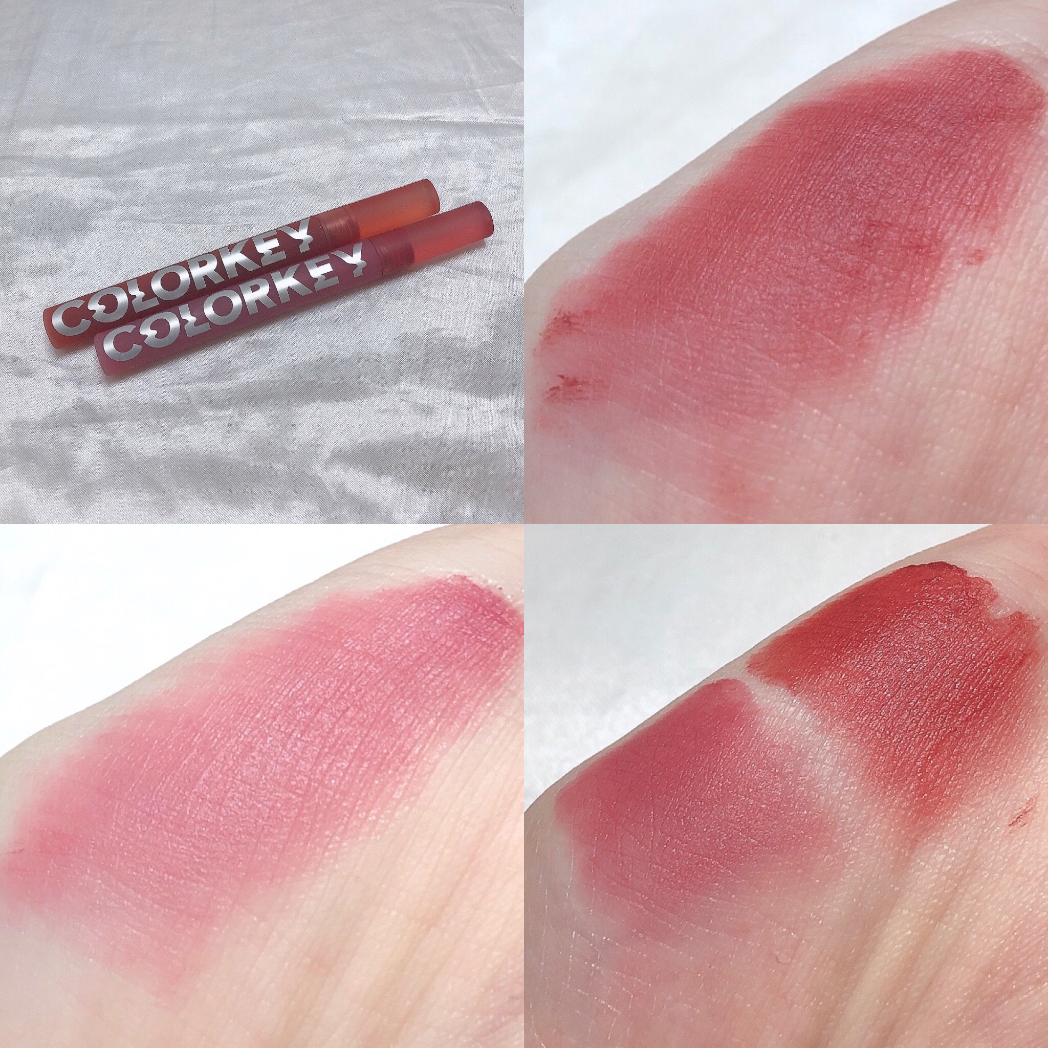 エアーリップ ベルベット/COLORKEY/口紅を使ったクチコミ（2枚目）
