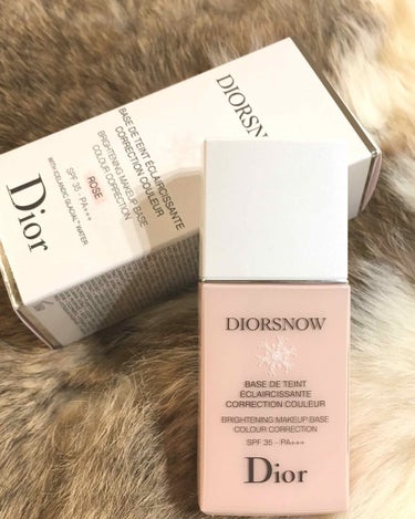 スノー メイクアップ ベース UV35 SPF35／PA+++/Dior/化粧下地を使ったクチコミ（1枚目）