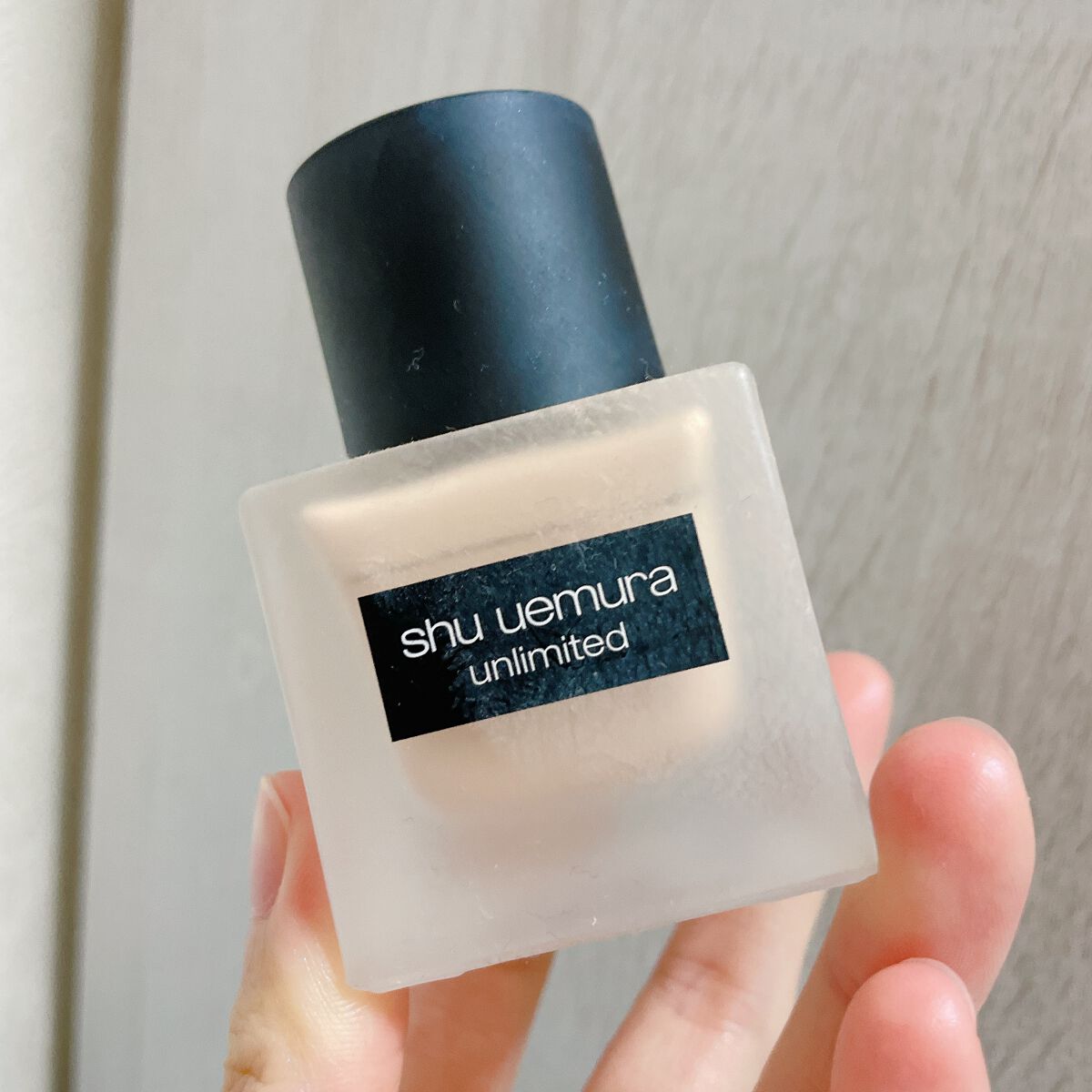 （旧）アンリミテッド ラスティング フルイド/shu uemura/リキッドファンデーションを使ったクチコミ（1枚目）