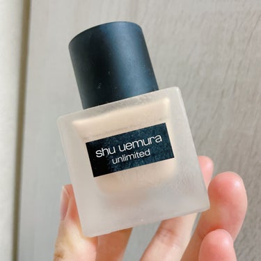 アンリミテッド ラスティング フルイド/shu uemura/リキッドファンデーションを使ったクチコミ（1枚目）