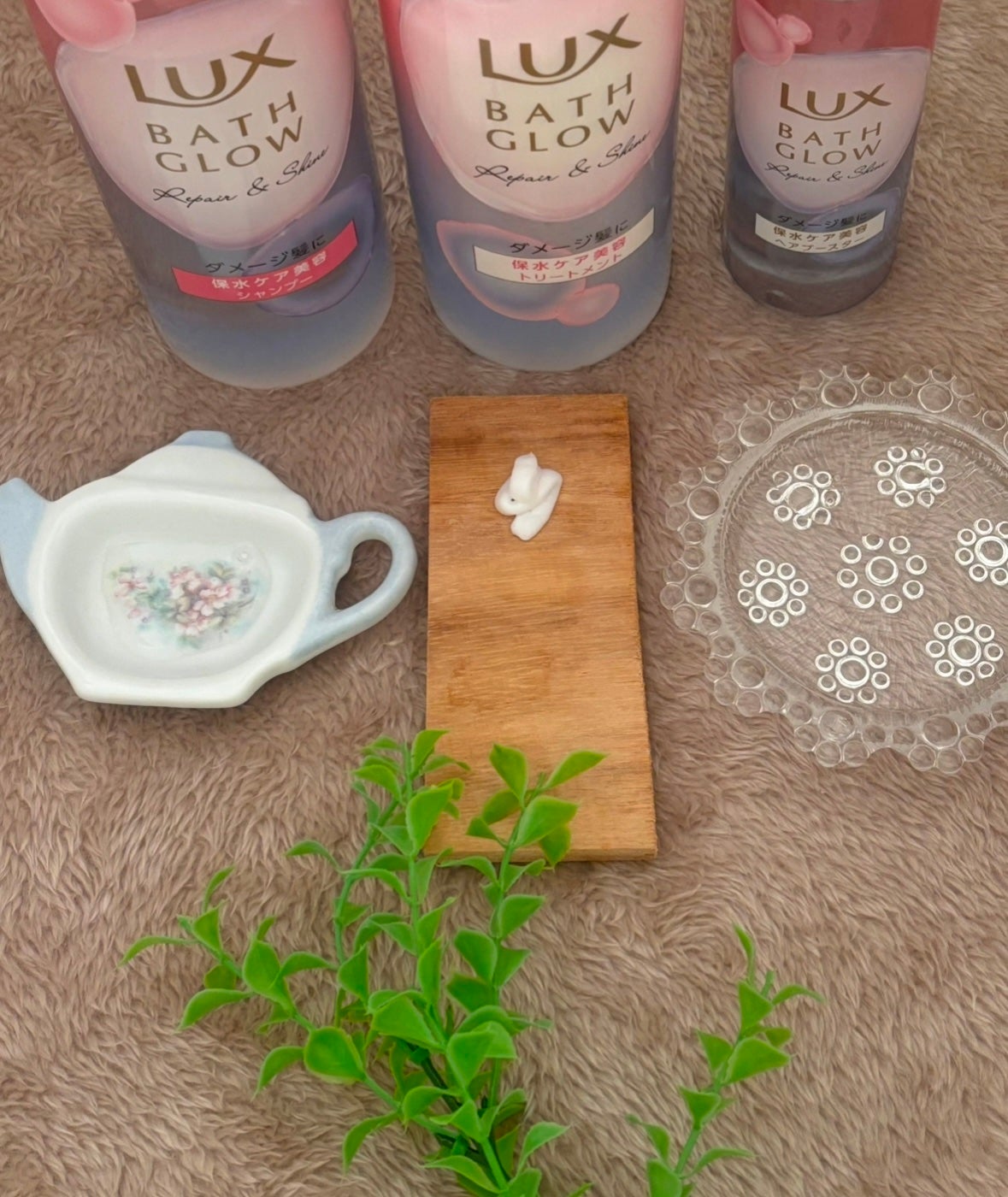 バスグロウ ストレート&シャイン シャンプー/トリートメント/LUX/市販シャンプーを使ったクチコミ(2枚目)