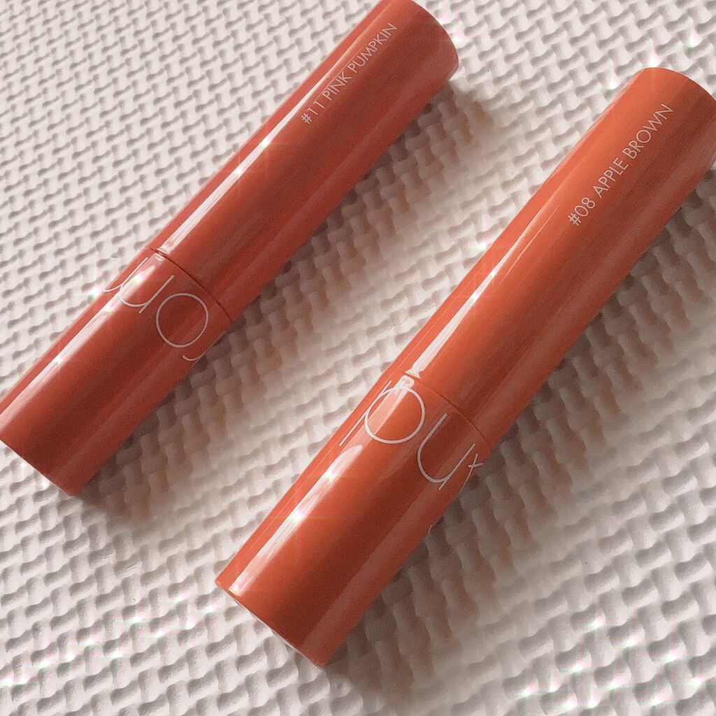 ジューシーラスティングティント/rom&nd/リップティントを使ったクチコミ（2枚目）