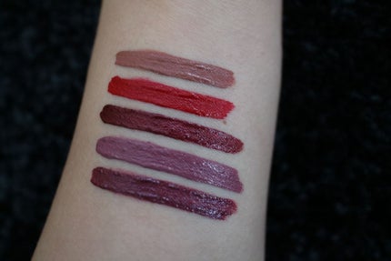 Smashbox クリスマスコフレ リキッドリップスティック 5本セット/スマッシュボックス/リップケアを使ったクチコミ(2枚目)