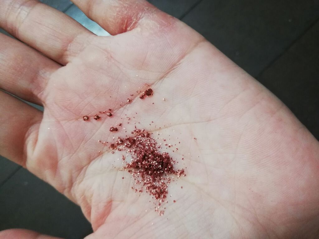 16CANDY ROCK PEAEL POWDER/16BRAND/単色アイシャドウを使ったクチコミ(3枚目)