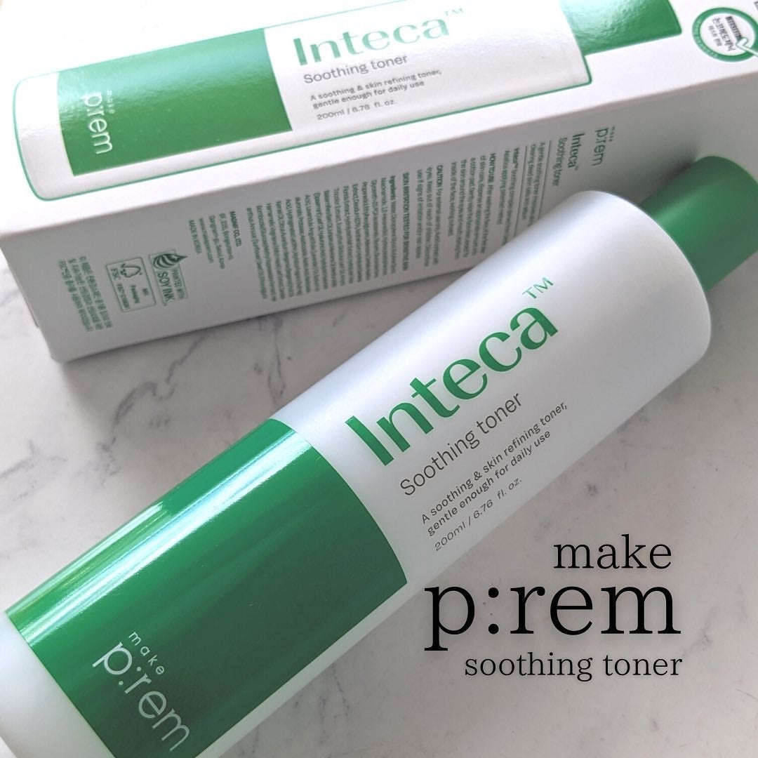 インテカ スージングトナー/make prem/化粧水を使ったクチコミ(3枚目)