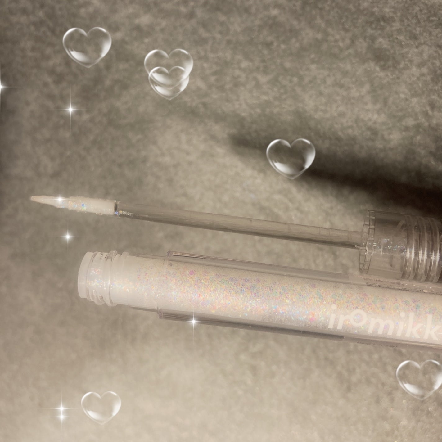 イロミッケ グリッターリキッドアイシャドウ/iromikke/グリッターを使ったクチコミ(1枚目)