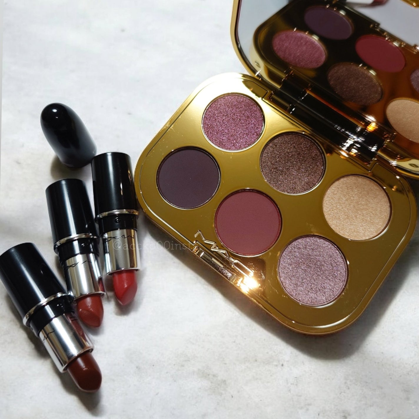 トレジャー アイシャドウ パレット ×6/M・A・C/アイシャドウパレットを使ったクチコミ(1枚目)