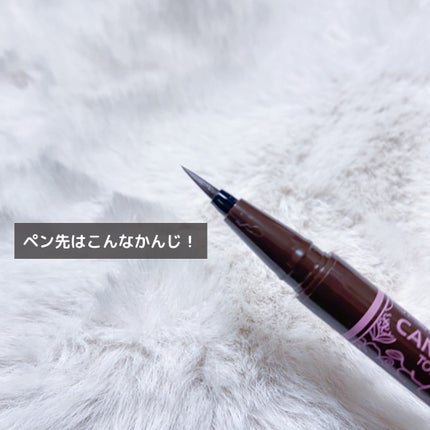 ラスティングリキッドライナー/キャンメイク/リキッドアイライナーを使ったクチコミ(4枚目)