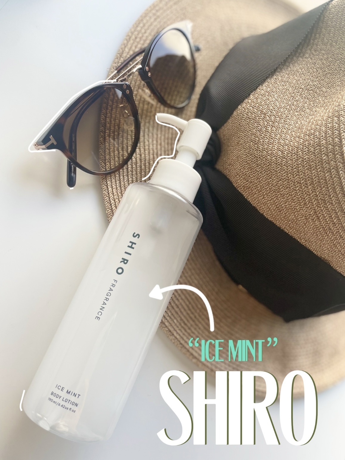 アイスミント ボディローション/SHIRO/ボディローションを使ったクチコミ（1枚目）