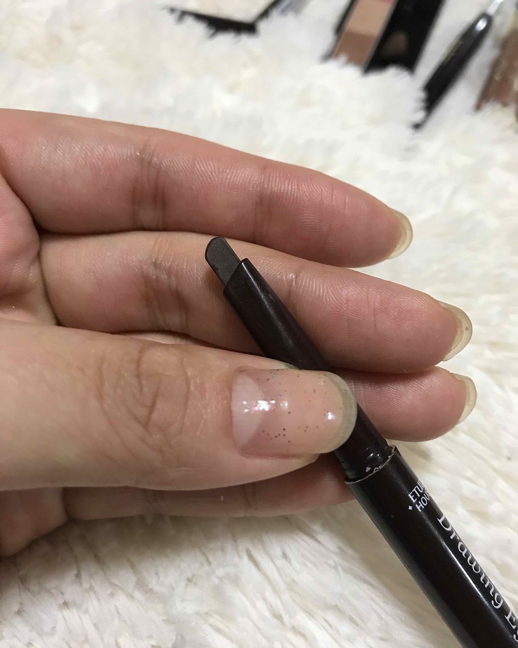 ドローイング アイブロウ ペンシル/ETUDE/アイブロウペンシルを使ったクチコミ(3枚目)