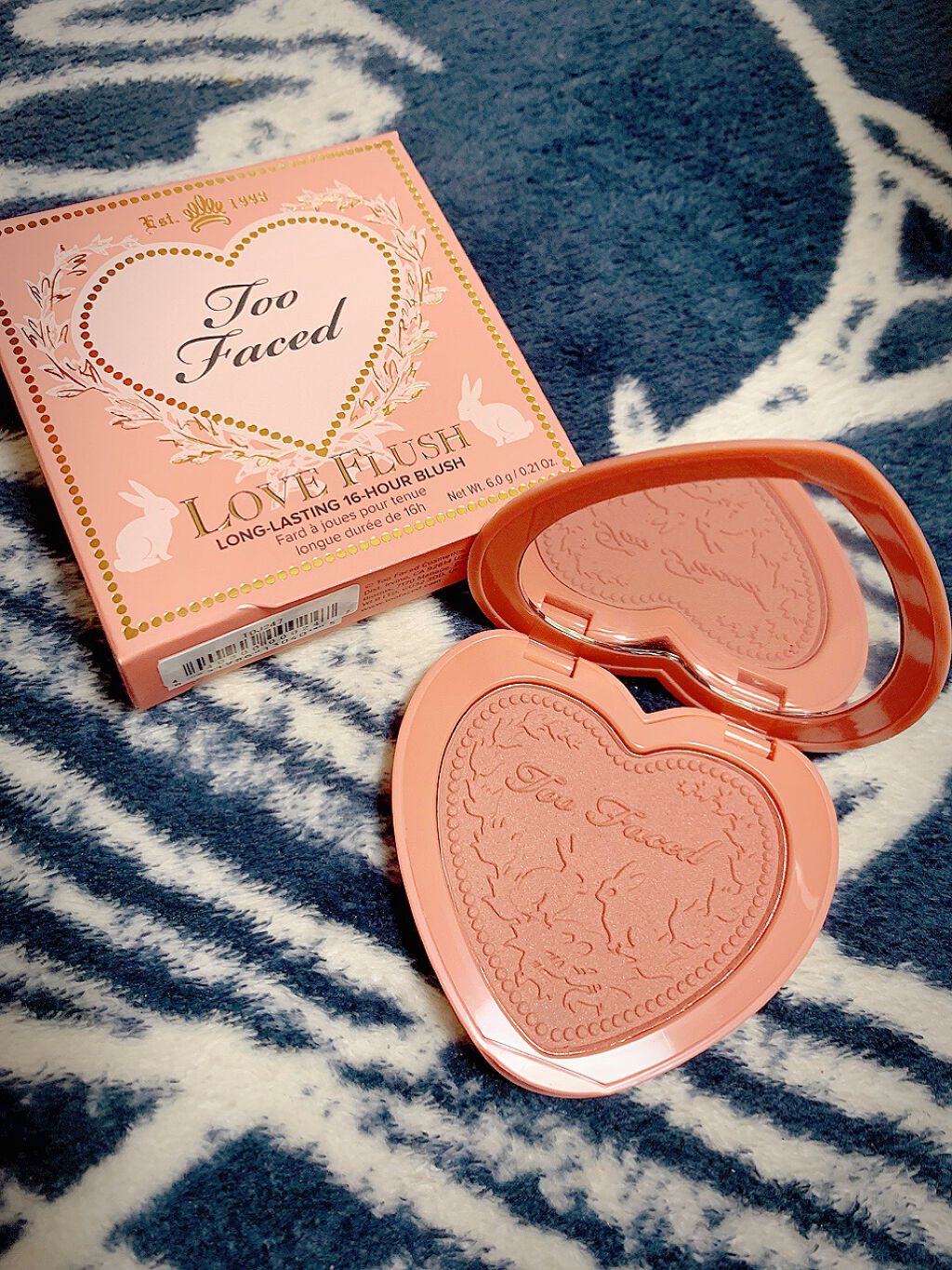 ラブ フラッシュ ロングラスティング 16H ブラッシュ/Too Faced/パウダーチークを使ったクチコミ(6枚目)