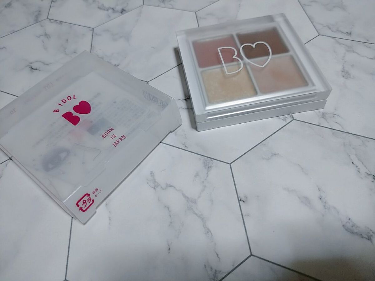 THE アイパレR/b idol/アイシャドウパレットを使ったクチコミ（1枚目）