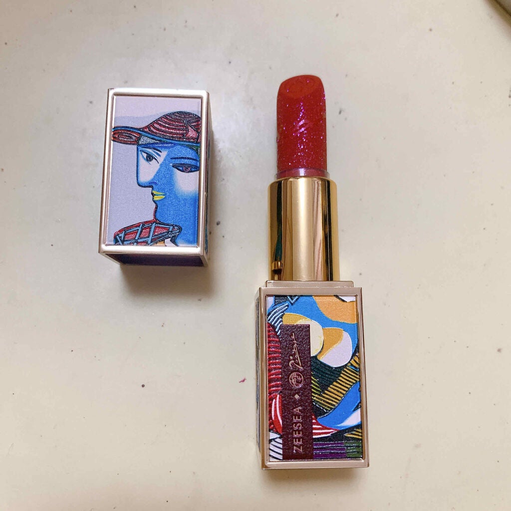 ピカソベルベットマットリップスティック/ZEESEA/口紅を使ったクチコミ(2枚目)
