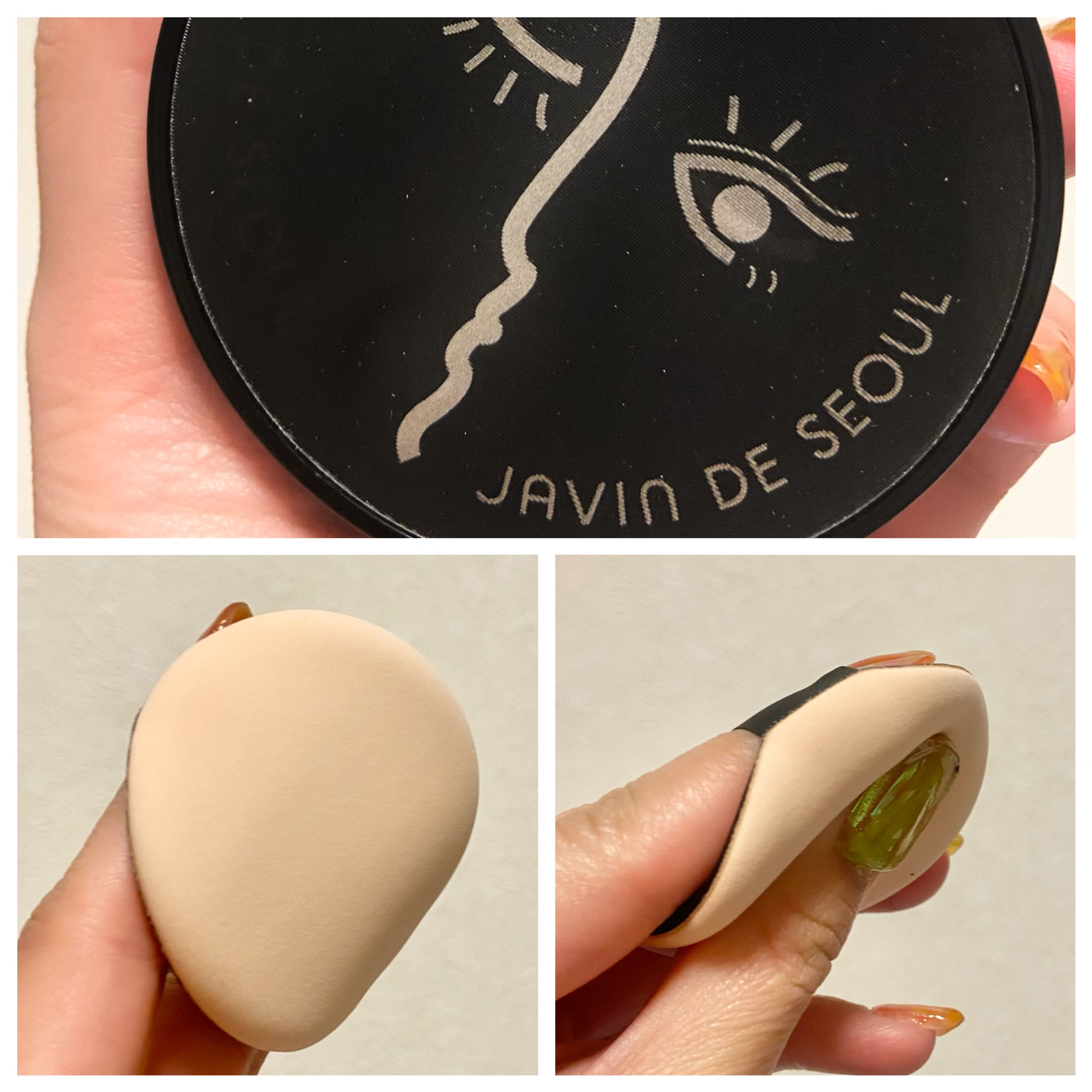 ジャビンドゥソウル ウインクファンデーションパクト/Javin De Seoul/クッションファンデーションを使ったクチコミ（3枚目）