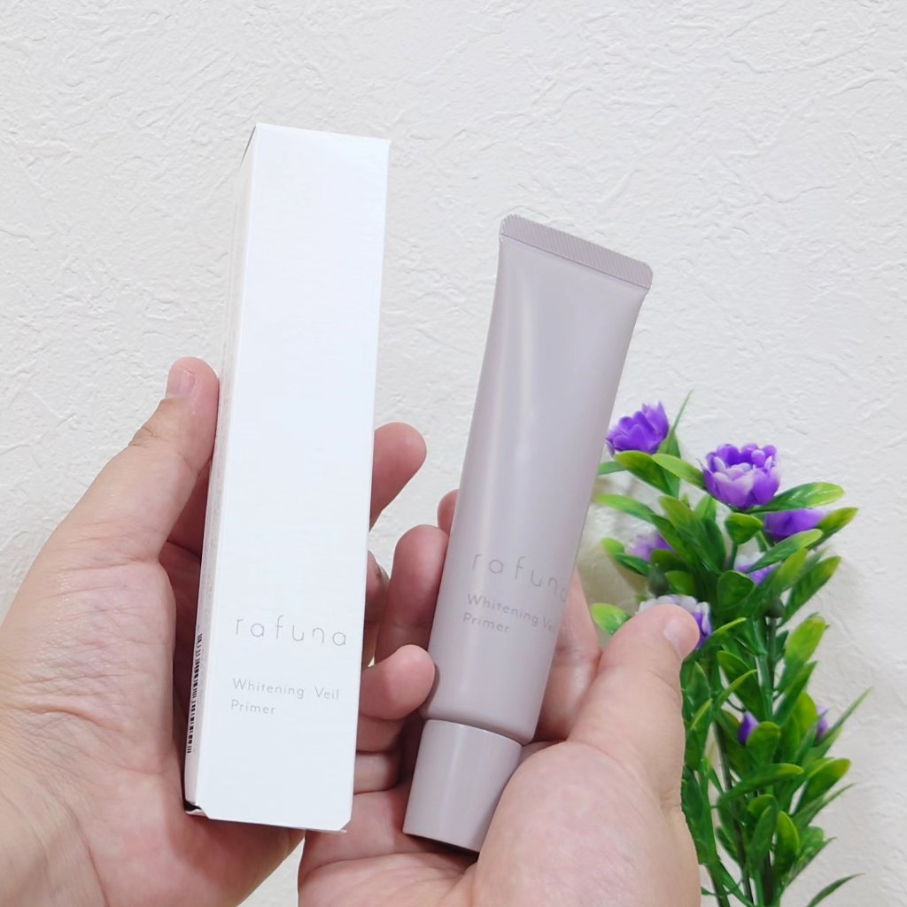 ホワイトニングヴェールプライマー/rafuna/化粧下地を使ったクチコミ（2枚目）