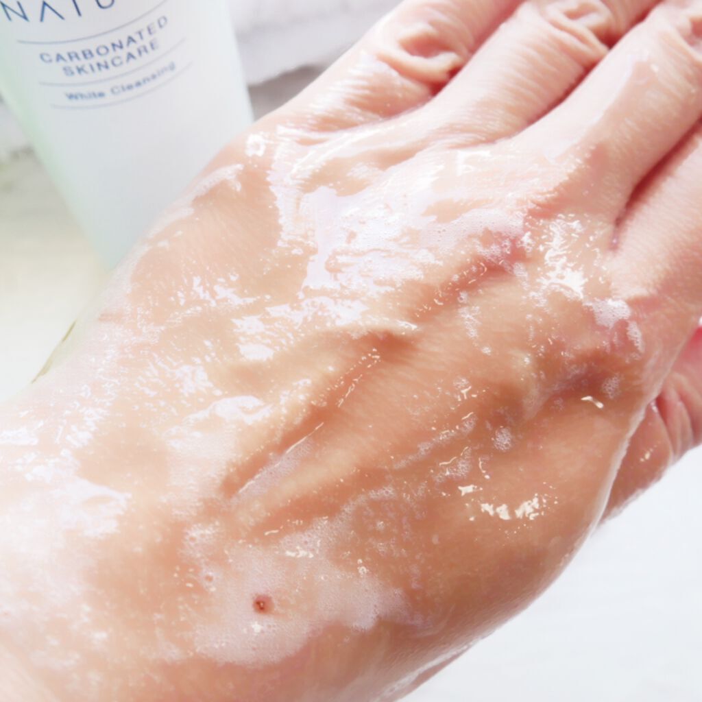炭酸ホワイトクレンジング/肌ナチュール/クレンジングクリームを使ったクチコミ(5枚目)
