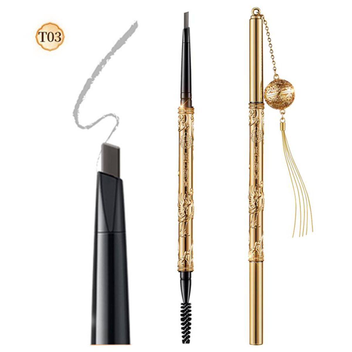 ZEESEAｘ正宮御品　醉金夢蝶　彫刻アイブロウ T03