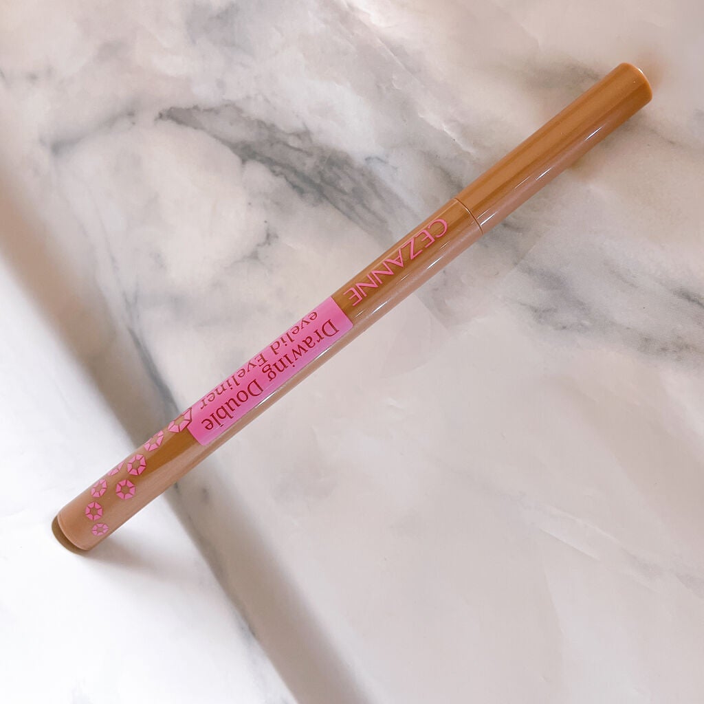 描くふたえアイライナー/CEZANNE/リキッドアイライナーを使ったクチコミ(3枚目)