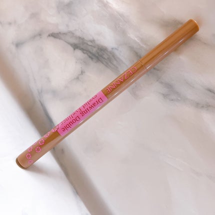 描くふたえアイライナー/CEZANNE/リキッドアイライナーを使ったクチコミ(3枚目)