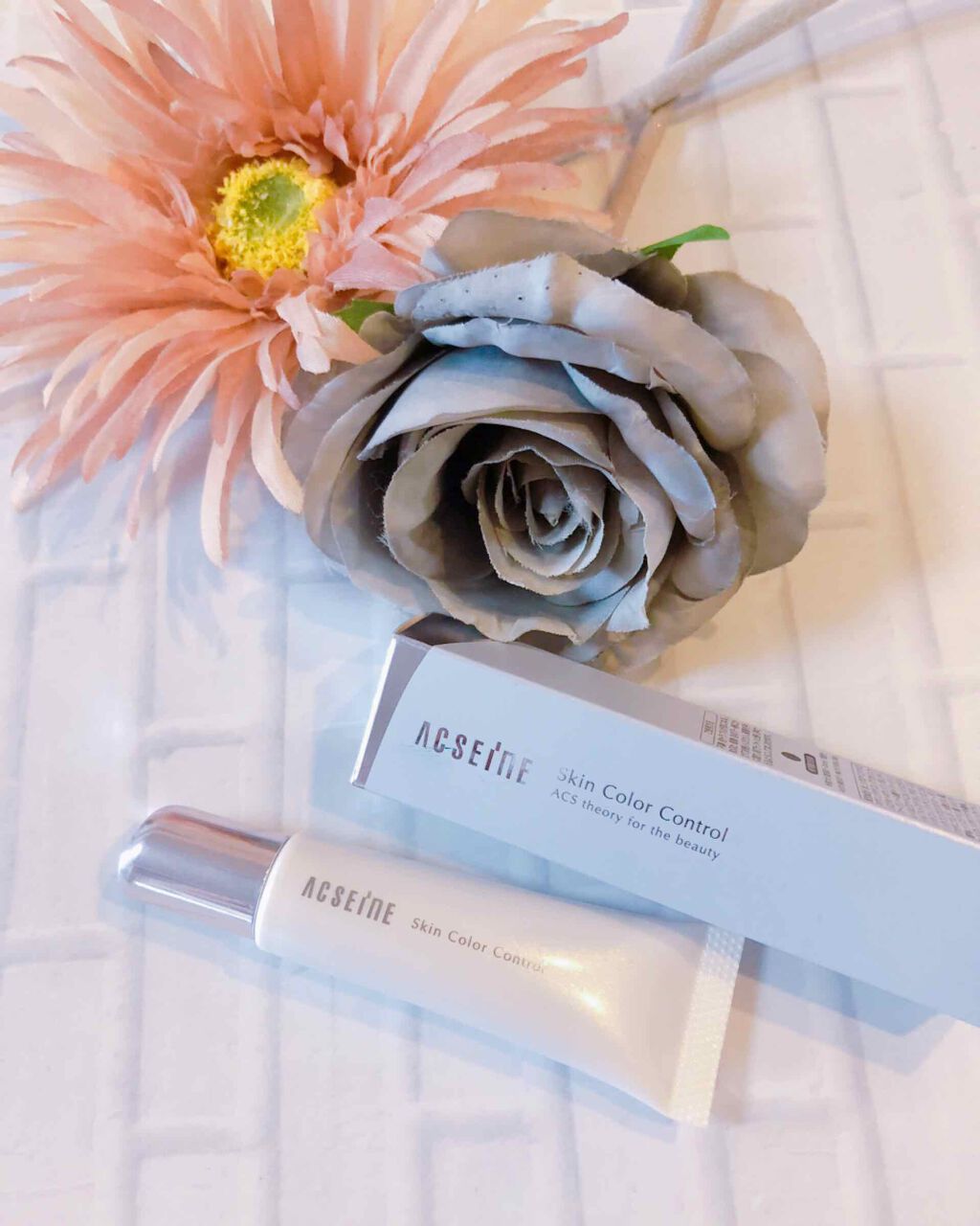 スキンカラーコントロール/ACSEINE/クリームコンシーラーを使ったクチコミ(1枚目)