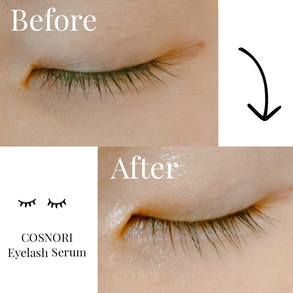 ロングアクティブアイラッシュセラム/COSNORI/まつげ美容液を使ったクチコミ(2枚目)