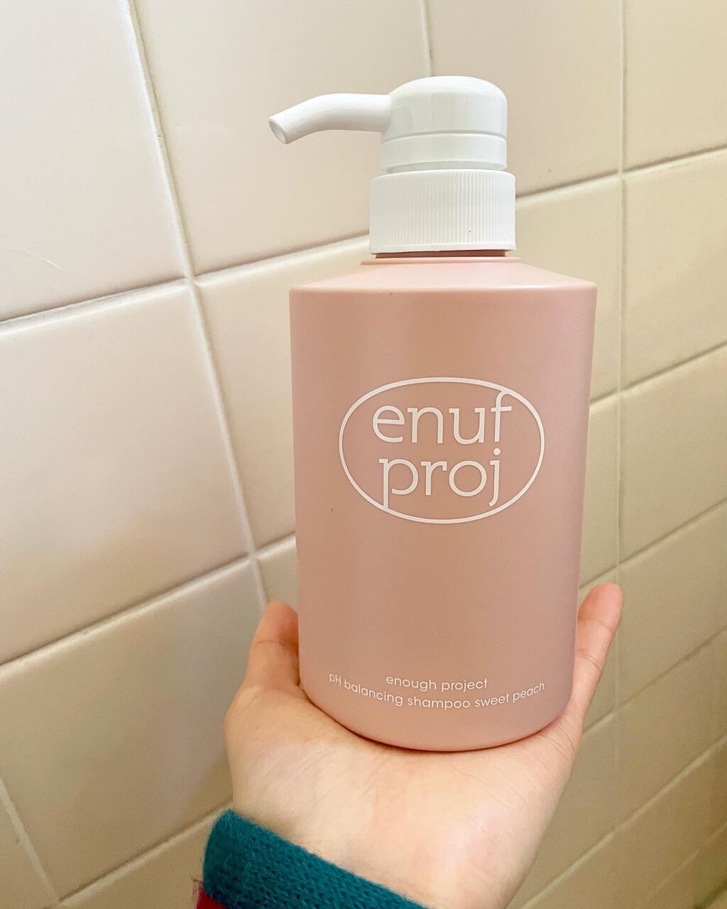 enough project sweet peach delight/アモーレパシフィック/市販シャンプーを使ったクチコミ(2枚目)
