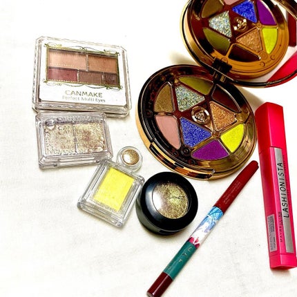 パーフェクトマルチアイズ/キャンメイク/アイシャドウパレットを使ったクチコミ(4枚目)